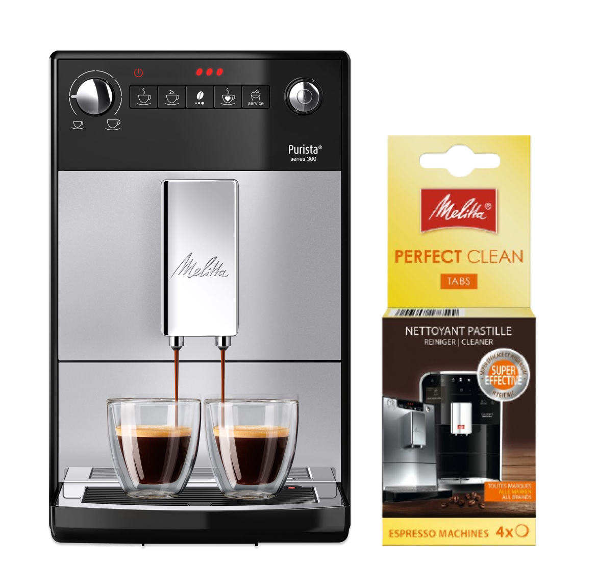 Melitta 'Perfect Clean' Espresso Machine Cleaning Tablets