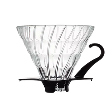 Upload image to gallery, filter holder for V60 transparent coffee maker
