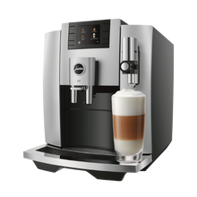 Upload image to gallery, coffee machine Jura 8 Moonlight Silver side