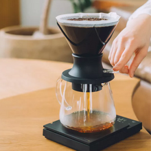 Upload image to gallery, making coffee with a hario switch coffeemaker
