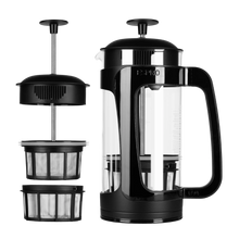 Upload image to gallery, empty plunger coffee pot in several parts
