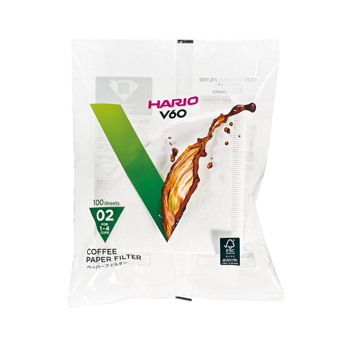 pack of hario paper filters for V60 coffeemaker