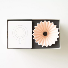 Upload image to gallery, Top view of origami coffee kit
