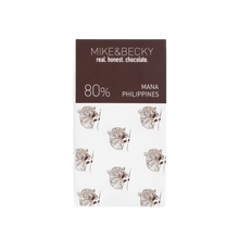 Upload image to gallery, Mana Philippines 80% Dark Chocolate
